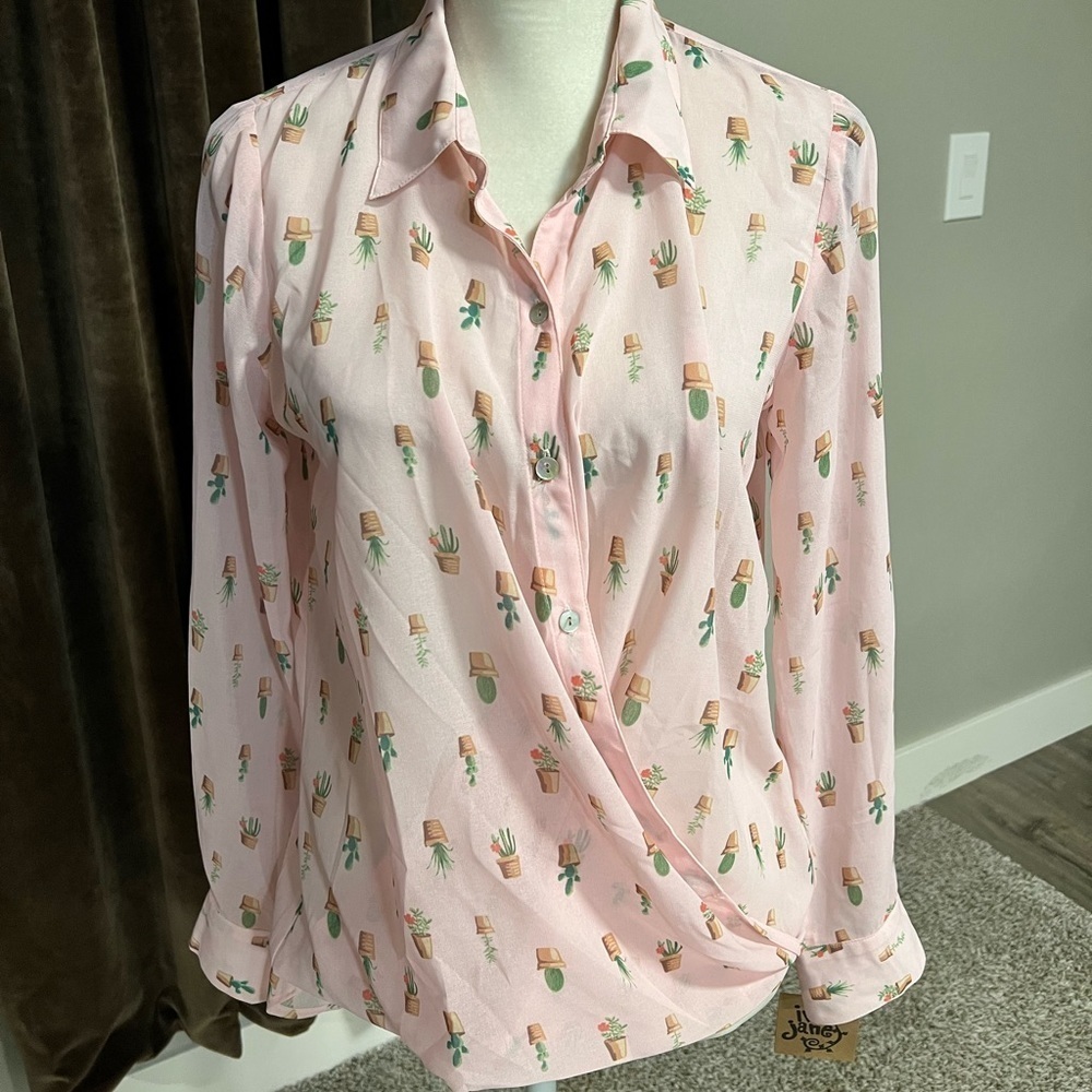 Ivy Jane cactus blouse
